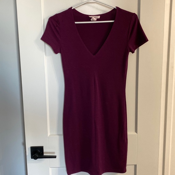 Pink Forever 21 bodycon dress - Picture 1 of 3